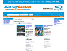 Tablet Screenshot of blu-rayboxsets.com